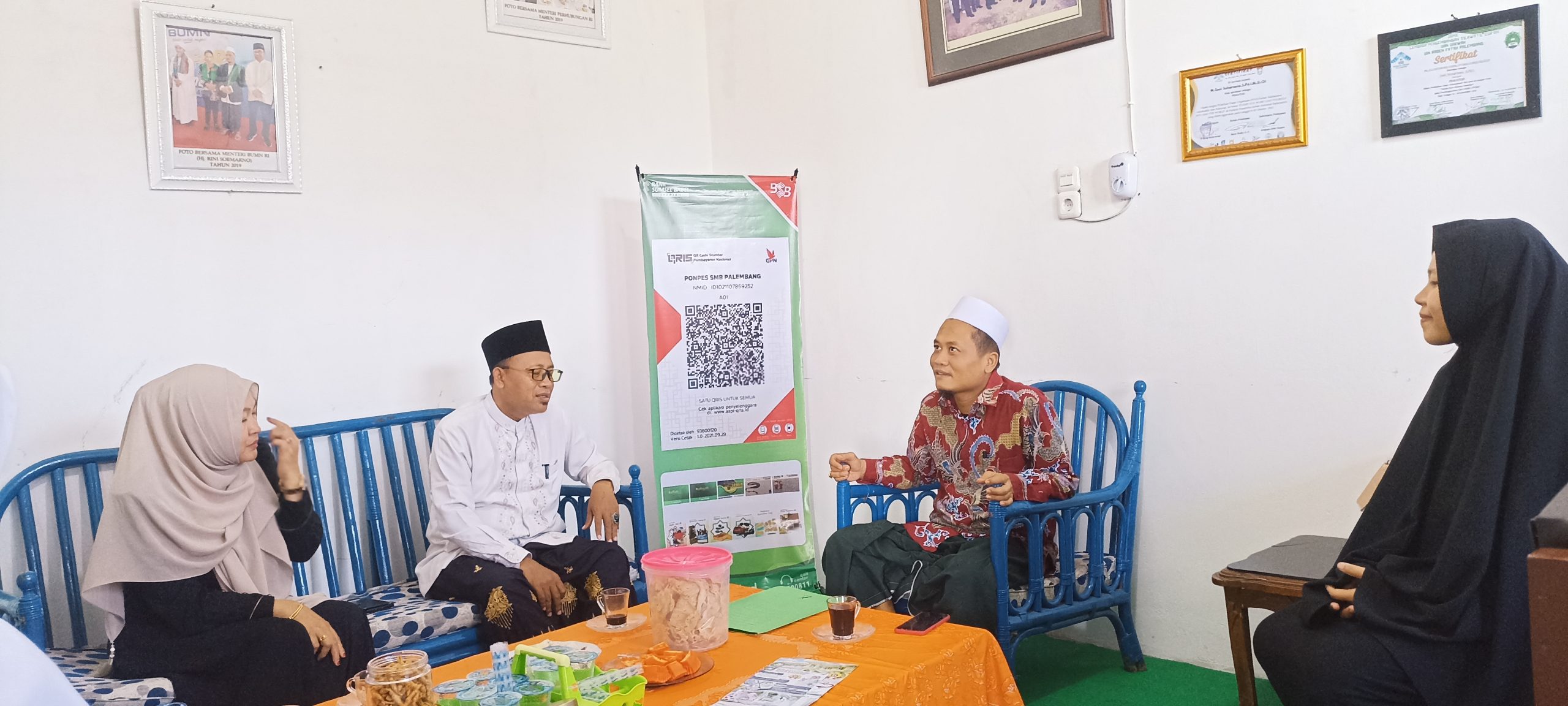 KUNJUNGAN YP PONPES NURUL HIDAYAH , AKBID BUNGA BANGSAKU KEC. LEMPUING, KAB OKI