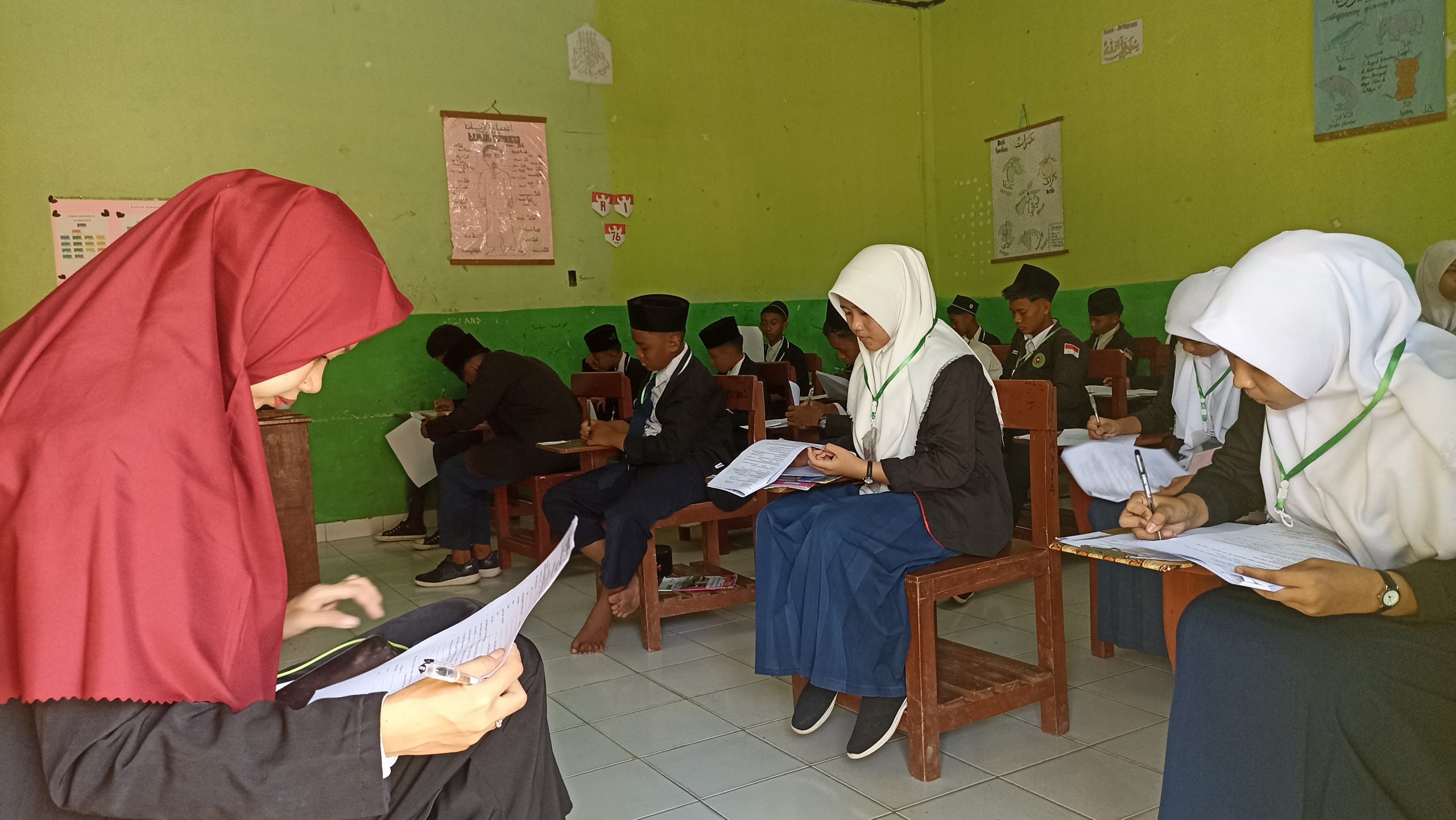 UJIAN PKPPS SALAFIYAH TINGKAT WUSTHA/MTs PONPES SMB