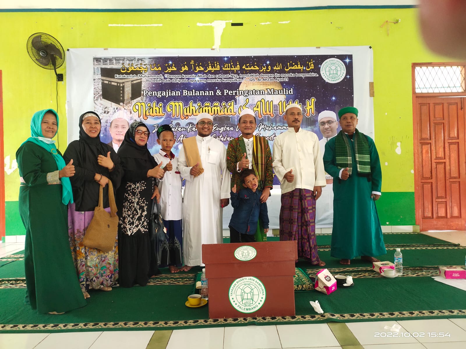 MAULID NABI MUHAMMAD SAW DAN PENGAJIAN BULANAN PONPES SMB TAHUN 2022