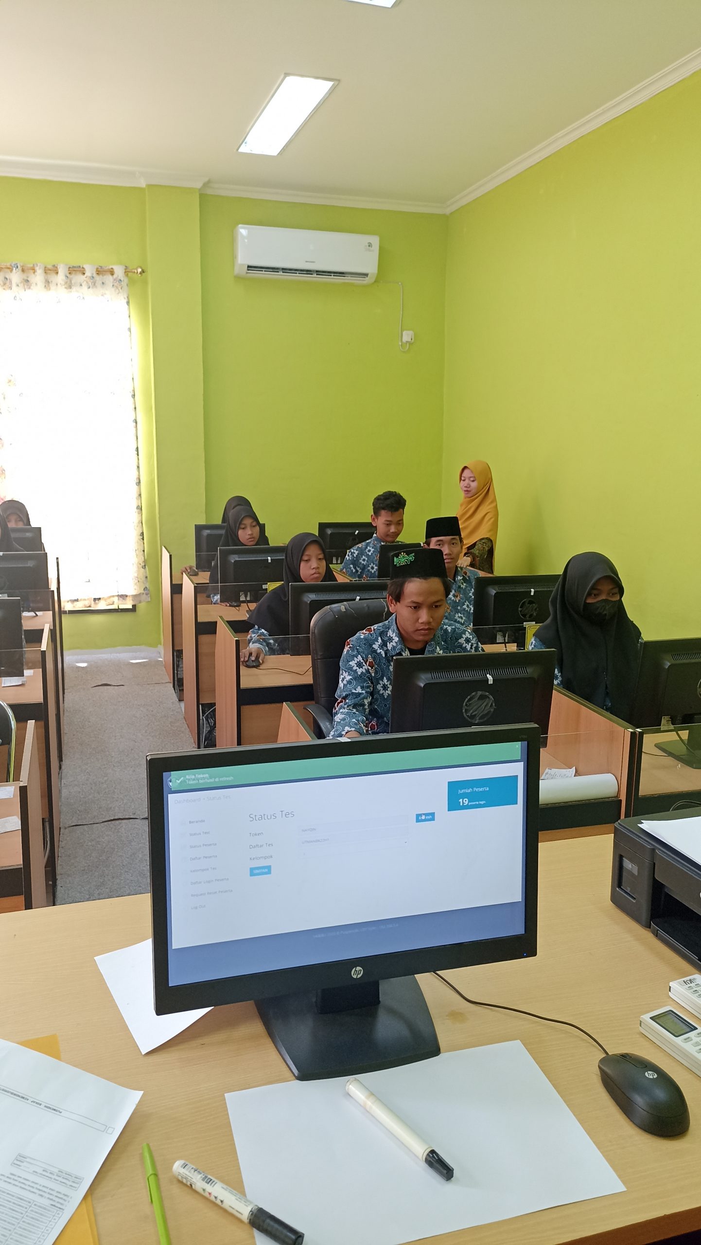 PELAKSANAAN ANBK UTAMA TINGKAT ULYA/MA PONPES SMB