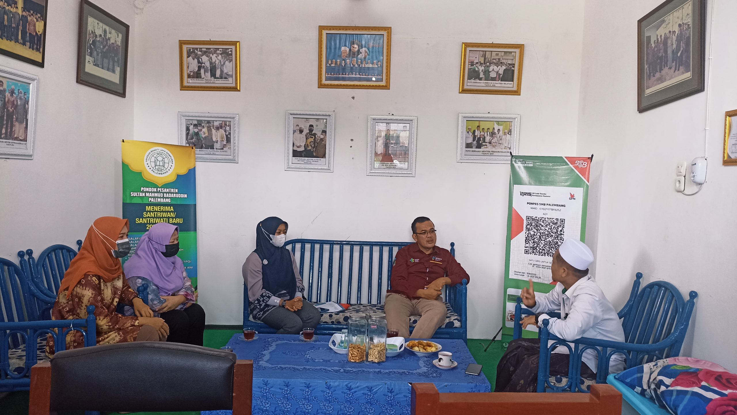 KUNJUNGAN SILATURAHMI KEPALA PUSKESMAS TALANG JAMBE KE PONPES