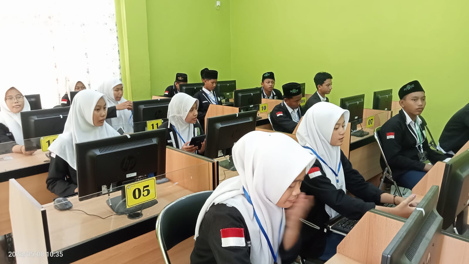 UJIAN USBK TINGKAT WUSTHA (MTs) PONPES SULTAN MAHMUD BADARUDDIN TAHUN 2023