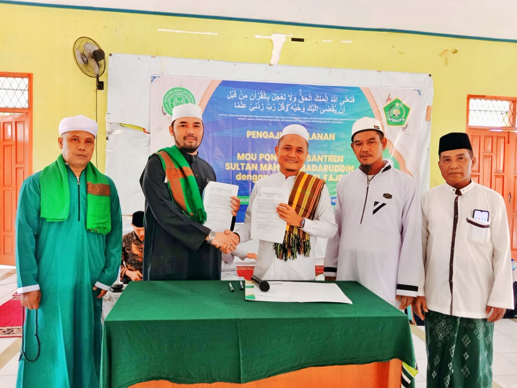 PENGAJIAN BULANAN DAN MOU DENGAN YAYASAN EL FAJR PALEMBANG (PENGIRIMAN SANTRI KE MA’HAD AL AZHAR CAIRO)