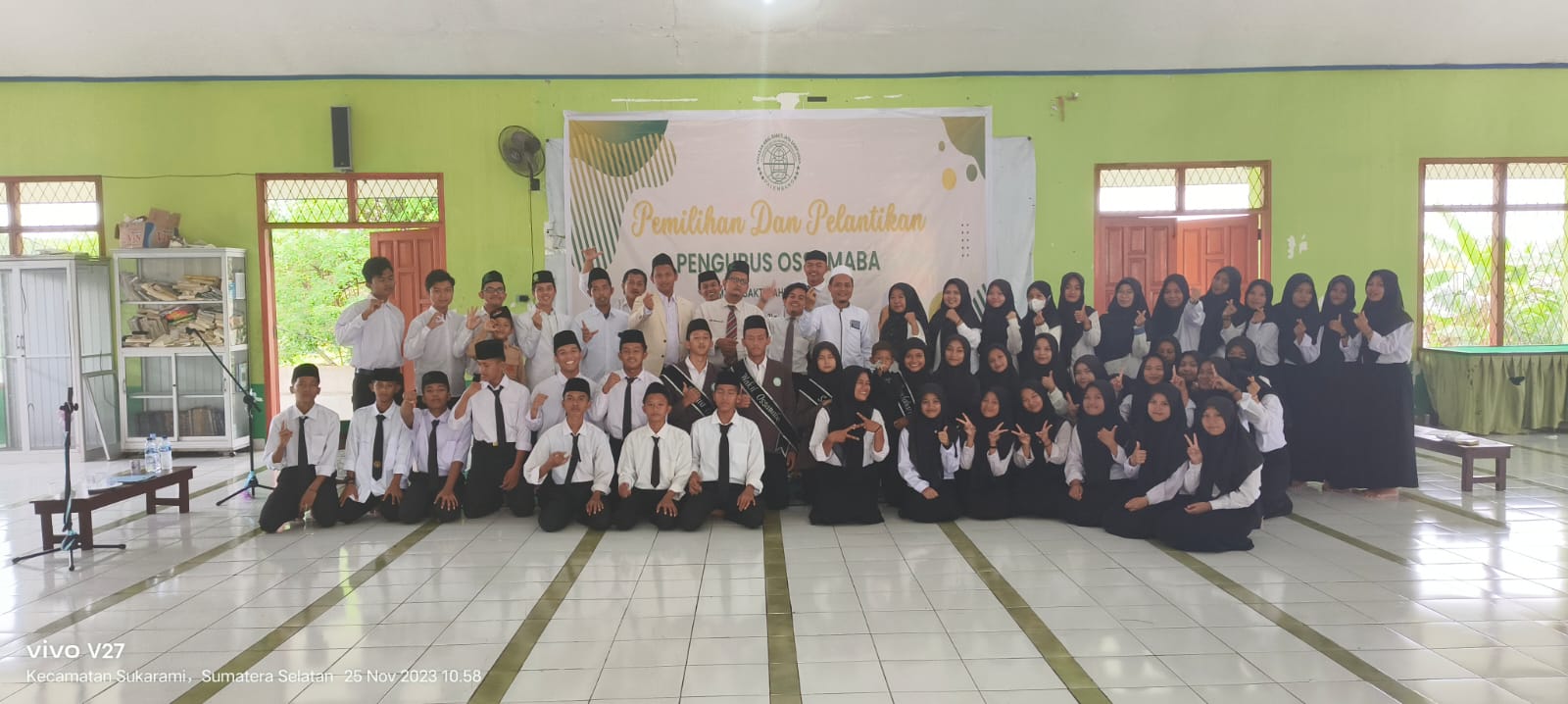 PEMILIHAN DAN PELANTIKAN PENGURUS ORGANISASI SANTRI PONPES SULTAN MAHMUD BADARUDDIN (OSSAMABA)