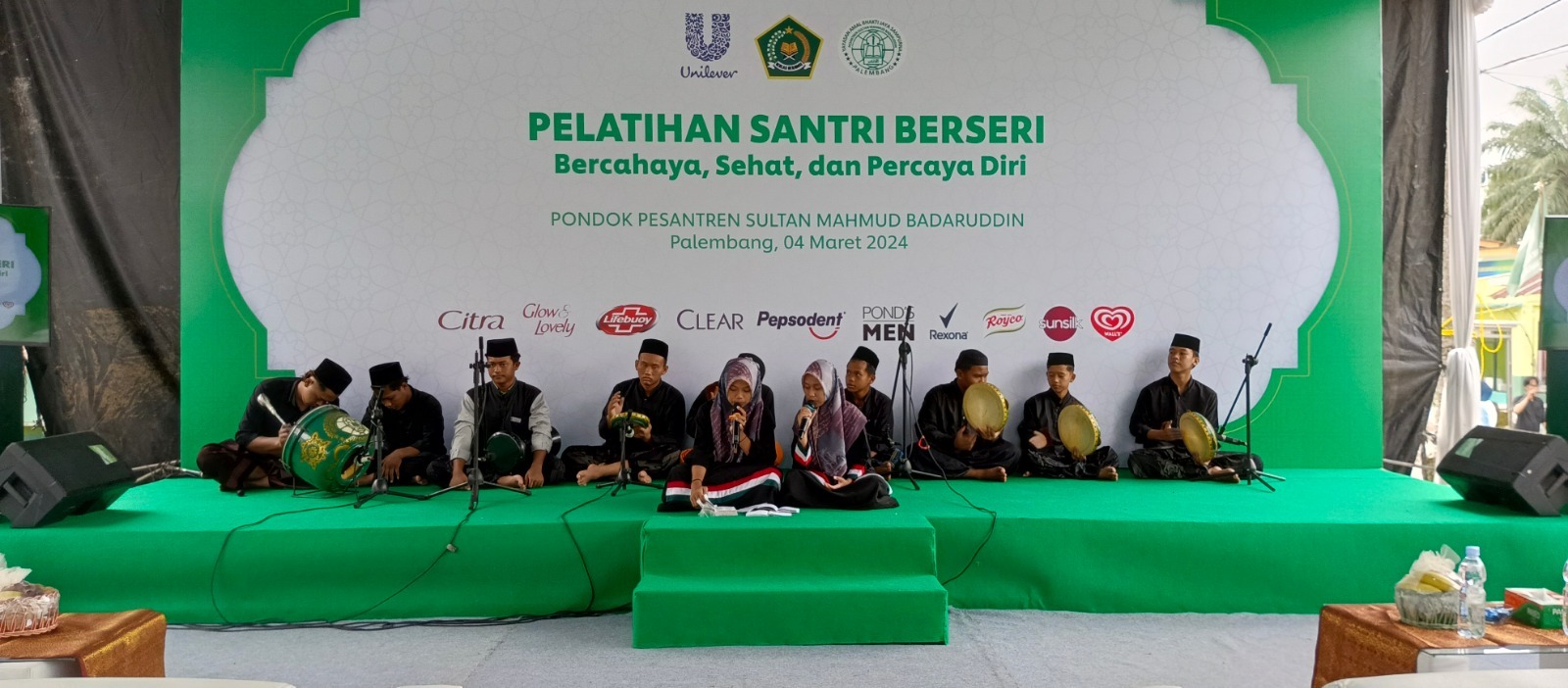 PELATIHAN SANTRI BERSERI KEMENTRIAN AGAMA DAN UNILEVER DIPONPES SULTAN MAHMUD BADARUDDIN