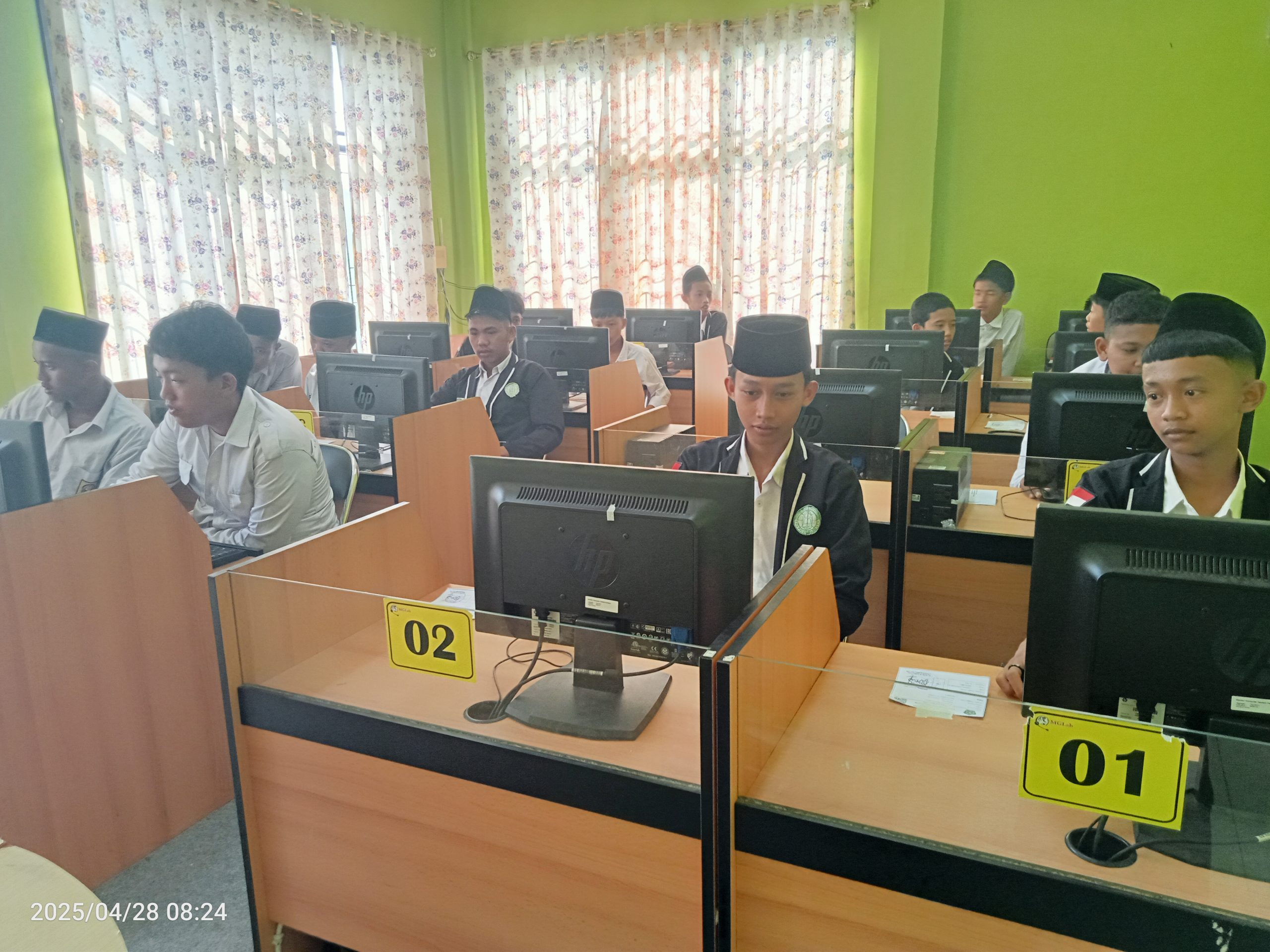 UJIAN SATUAN PENDIDIKAN PKPPS TINGKAT WUSTHA (MTs) TAHUN AJARAN 2024-2025