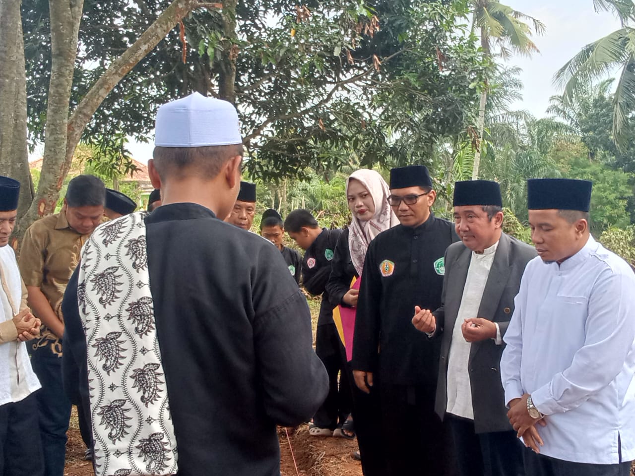 Peletakan Batu Pertama dan Pengesahan Warga Baru Angkatan V Pagar Nusa di Ponpes SMB