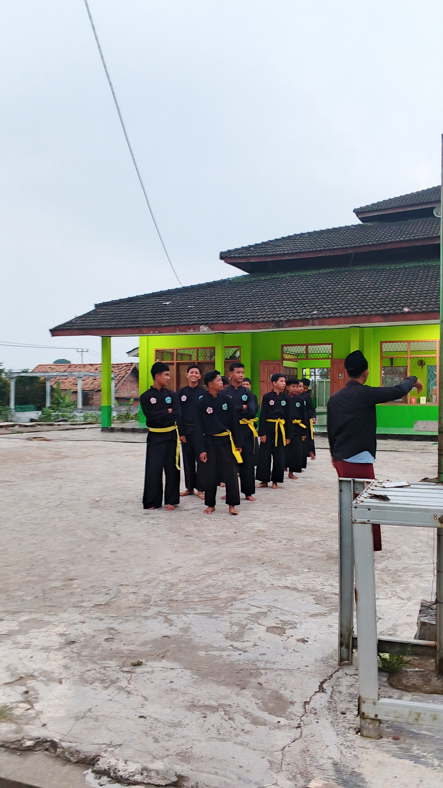 Ujian Kenaikan Tingkat (UKT) Pagar Nusa Santri Ponpes SMB