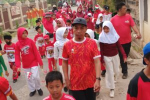 Jalan Santai dan Senam Bersama Santri Ponpes SMB dan Wali Santri